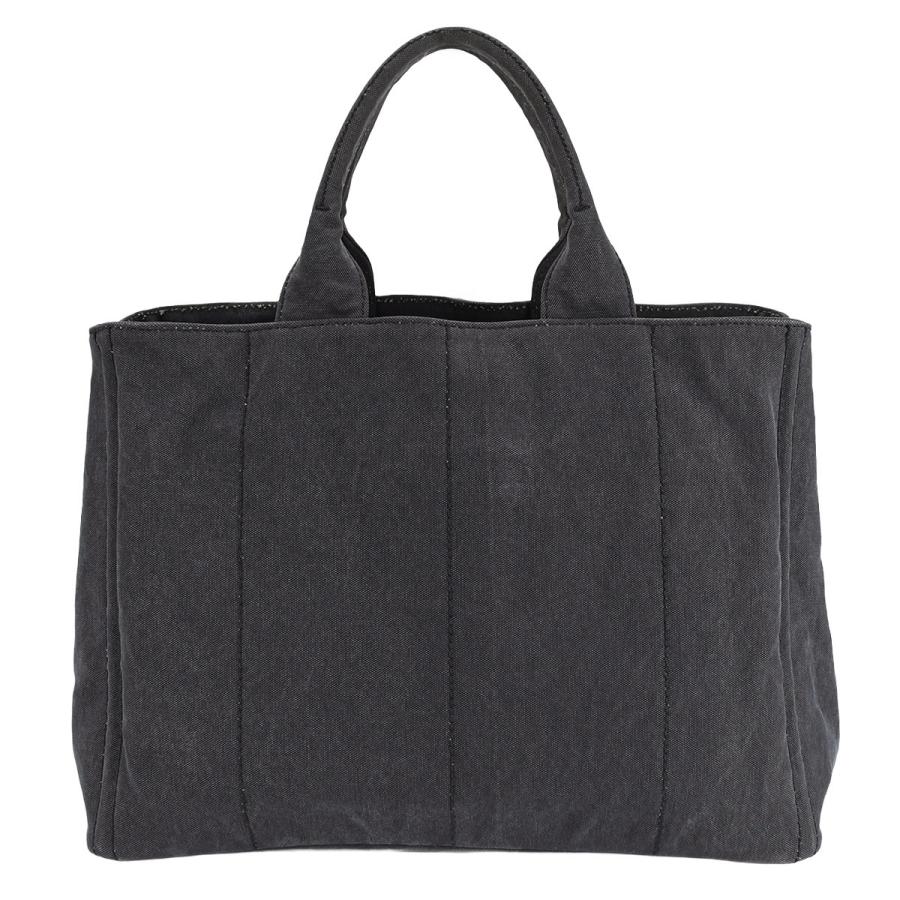プラダ PRADA CANAPA DELAVE トライアングルロゴ カナパ デラベ トートバッグ ラージトート ハンドバッグ キャンバス グレー VA0904 | PRADA | 01