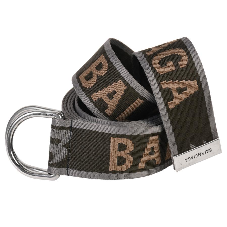 BALENCIAGA（バレンシアガ） ロゴ Dリング ベルト D RING BELT メンズ