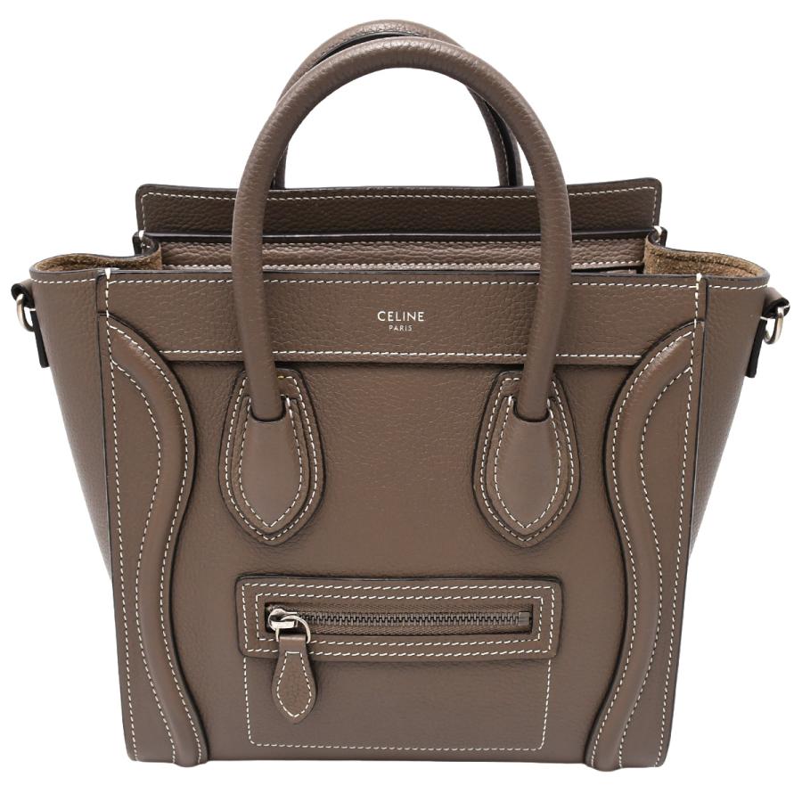 CELINE（セリーヌ） ラゲージ ナノショッパー 2way ハンドバッグ
