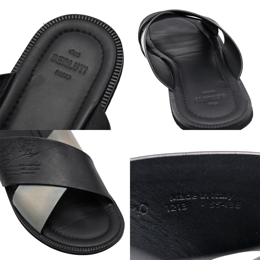 Berluti（ベルルッティ） サンダル シフノス カリグラフィ スクリット