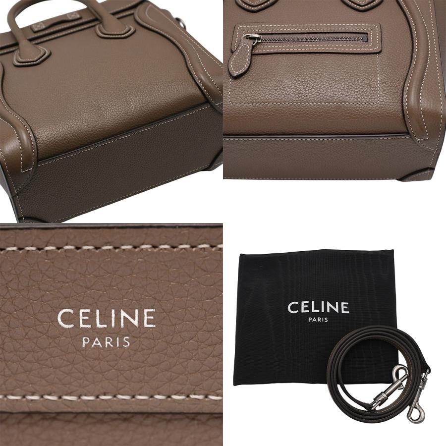 CELINE（セリーヌ） ラゲージ ナノショッパー 2way ハンドバッグ