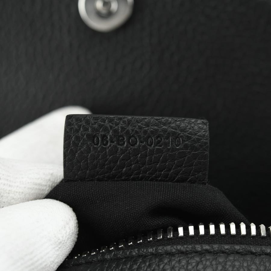 ディオール DIOR Saddle サドル ボディバッグ クロスボディ ショルダーバッグ サドルバッグ 斜め掛け メンズ レザー ブラック 黒 1ADPO093_5