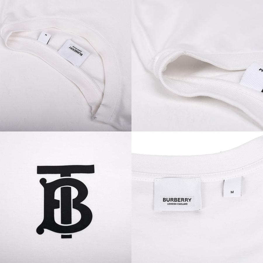 BURBERRY（バーバリー） BURBERRY TBロゴ 半袖 クルーネック Tシャツ