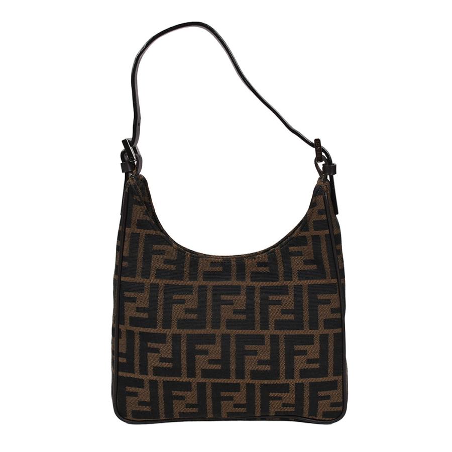 FENDI（フェンディ） FENDI FFロゴ ズッカ柄 ハンドバッグ ワン