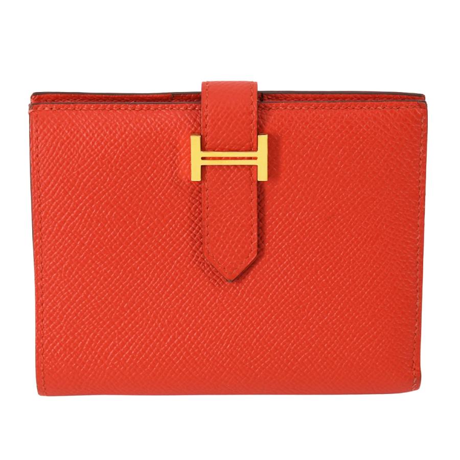 HERMES（エルメス） ベアンコンパクト 二つ折り財布 コンパクト ミニ