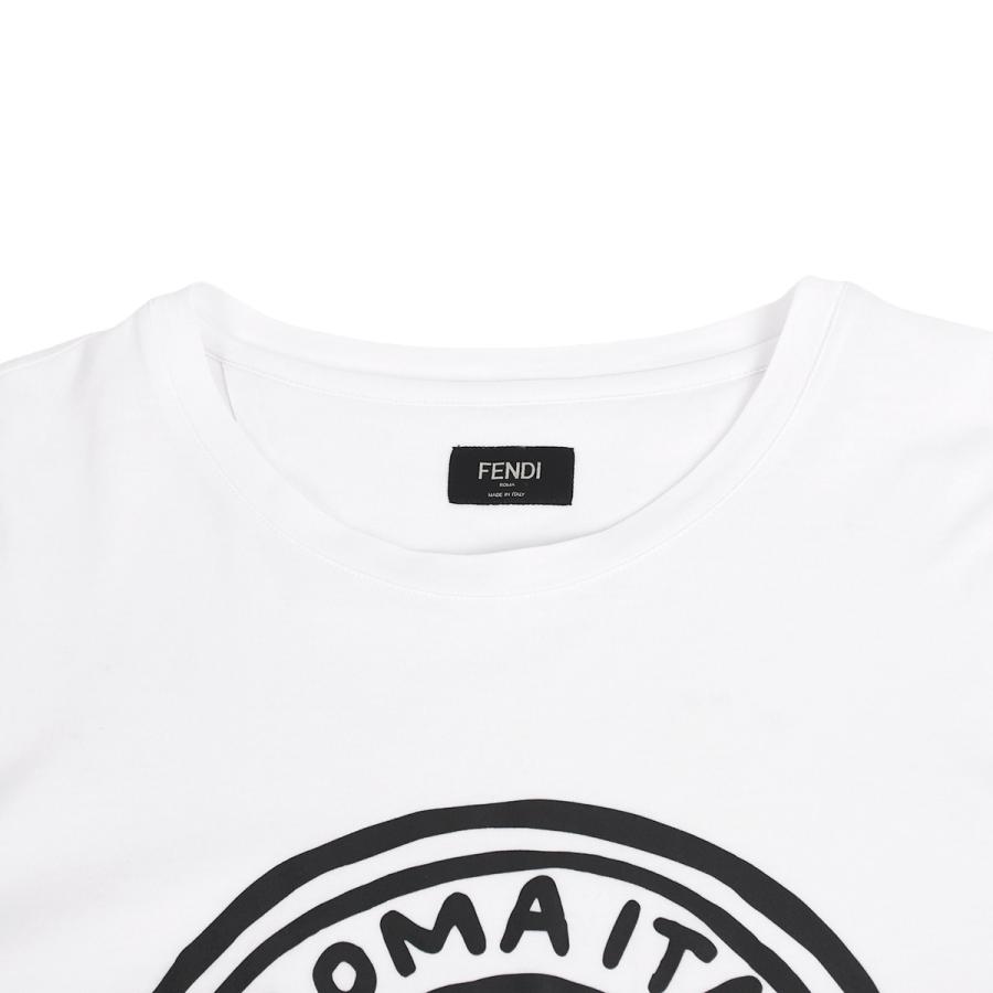 FENDI（フェンディ） オーバーサイズ 半袖 Tシャツ ロゴプリント 