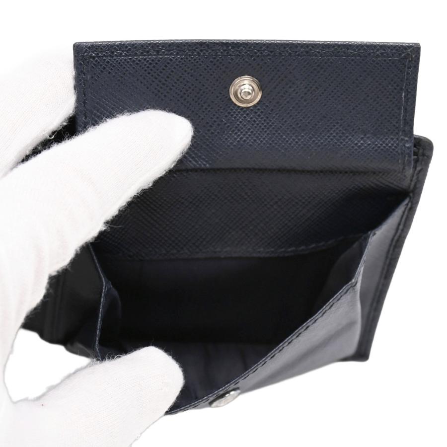 PRADA（プラダ） コンパクト ウォレット ロゴ 二つ折り 財布 小物