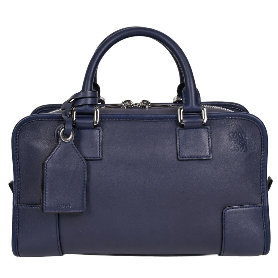 トシ LOEWE ロエベ アマソナ28 アナグラム ハンドバッグ　ボストン LOEWE（ロエベ） アマソナ28 アナグラム ハンドバッグ ミニボストン