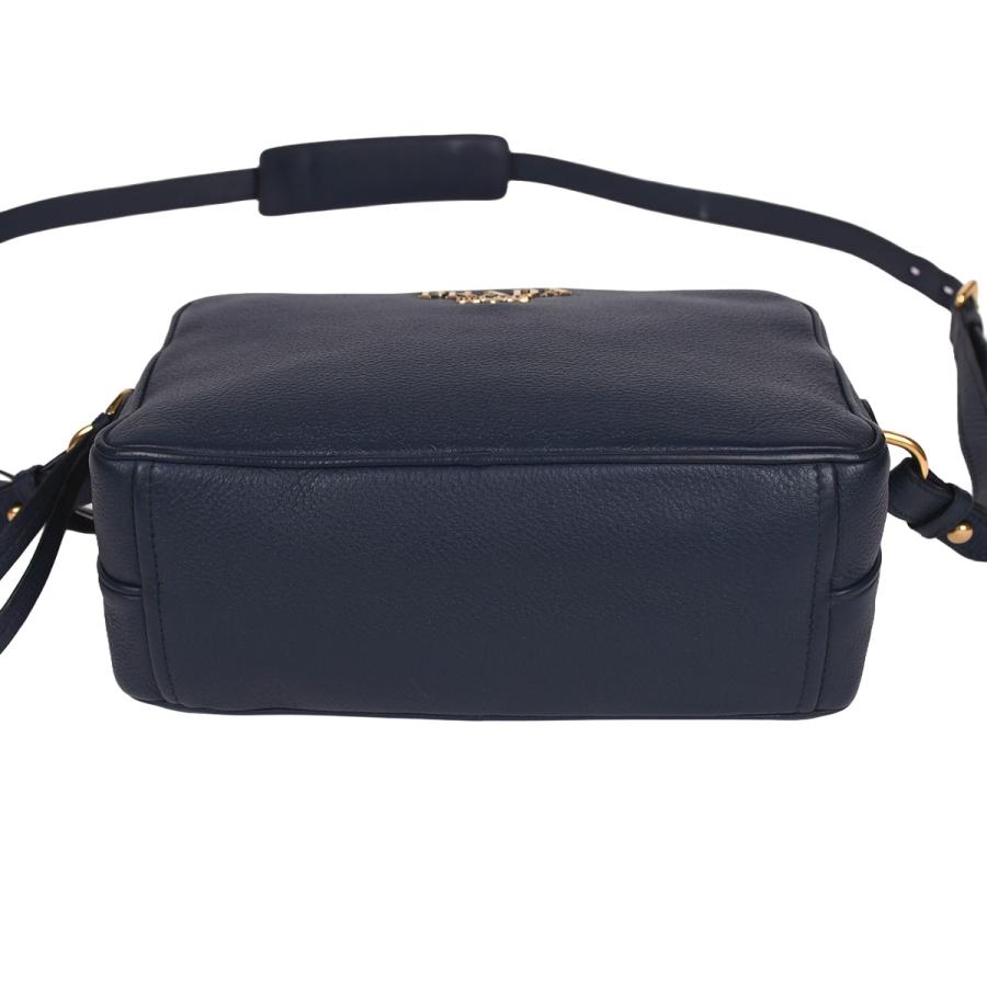 PRADA（プラダ） ヴィッテロ ショルダーバッグ メタルロゴ クロス