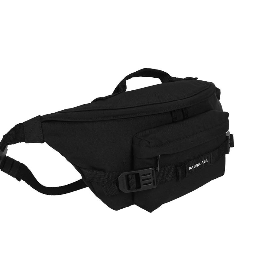 【美品】BALENCIAGA ボディバッグ ブラック BALENCIAGA（バレンシアガ） アーミー ラージ ボディバッグ ベルト