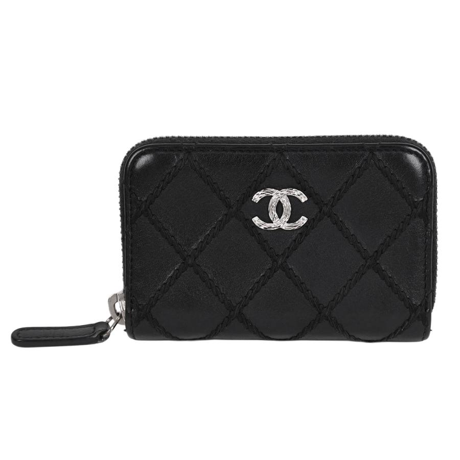 CHANEL（シャネル） ワイルドステッチ ラウンドファスナー コイン