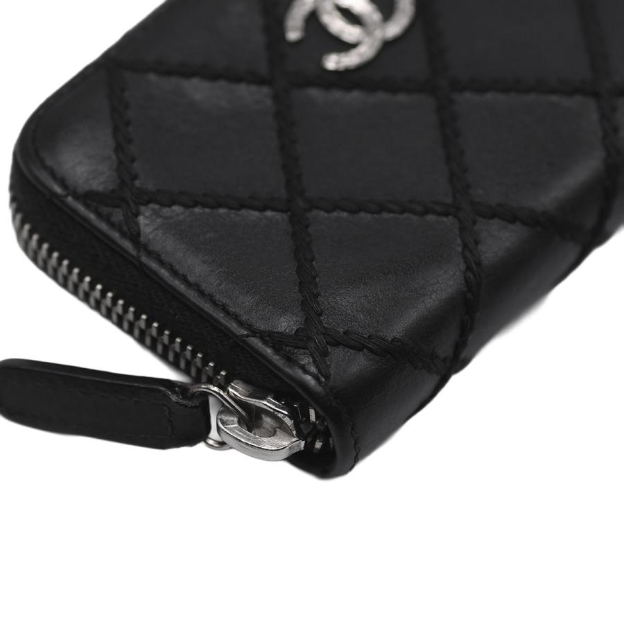 CHANEL（シャネル） ワイルドステッチ ラウンドファスナー コイン