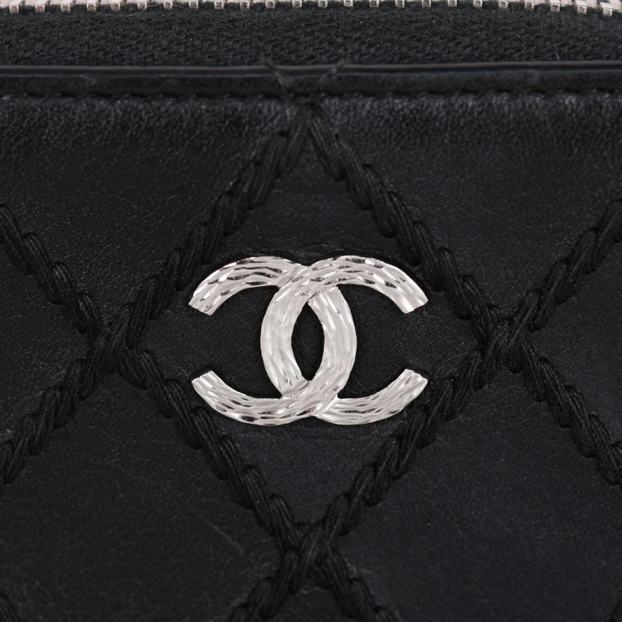 CHANEL（シャネル） ワイルドステッチ ラウンドファスナー コイン