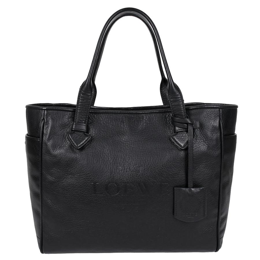 LOEWE ロエベ ヘリテージトートバッグ ブラック LOEWE（ロエベ） ヘリテージ トート ハンドバッグ ショルダー 肩掛け