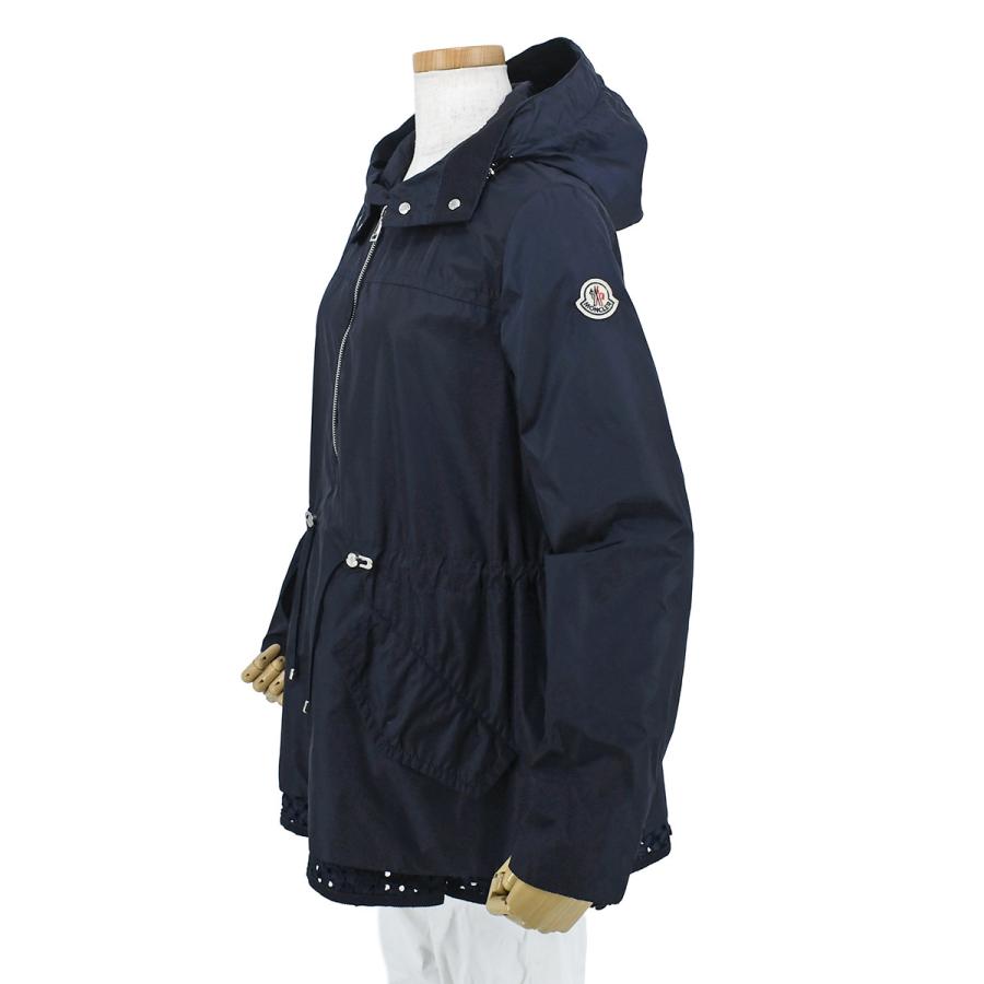MONCLER（モンクレール） ナイロン ジャケット ロータス フード フリル