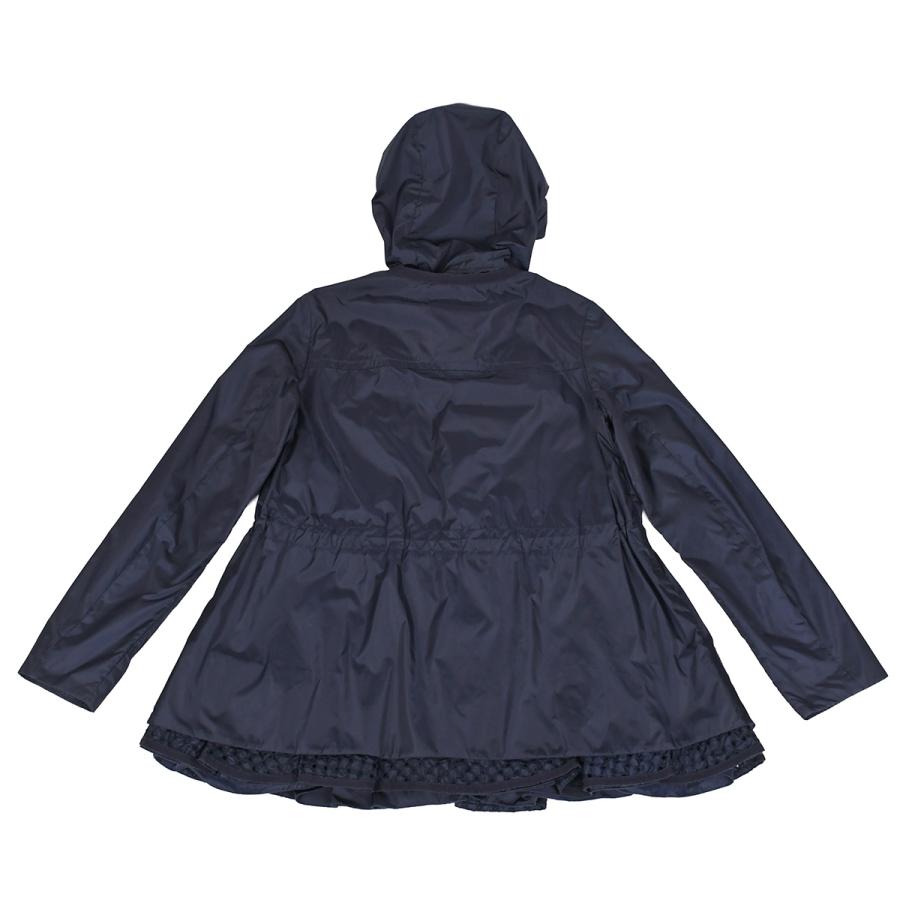 モンクレールLOTUS　ナイロンジャケットブラックフード付き。 MONCLER（モンクレール） ナイロン ジャケット ロータス フード フリル