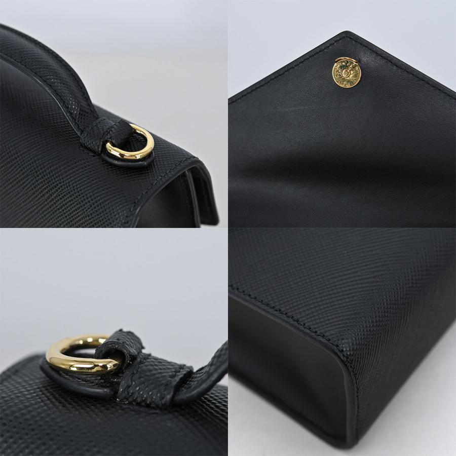 PRADA（プラダ） モノクローム 2way ハンドバッグ ショルダーバッグ
