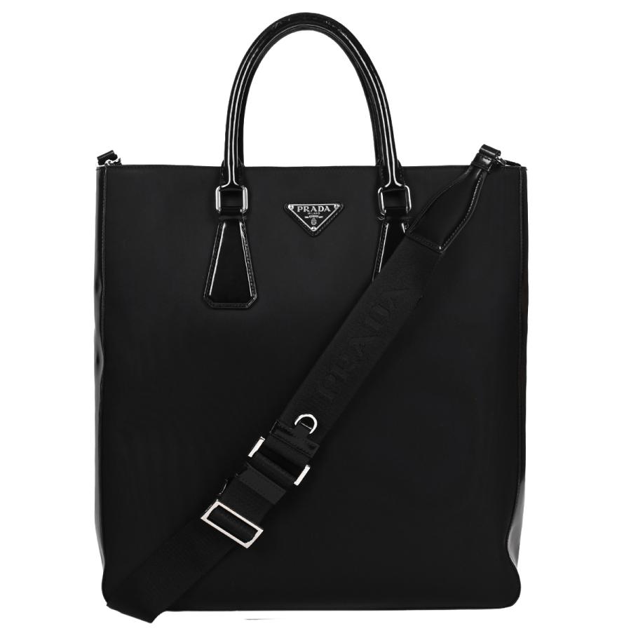 PRADA プラダ ビジネスバッグ ショルダーバッグ 三角ロゴ ナイロン 黒
