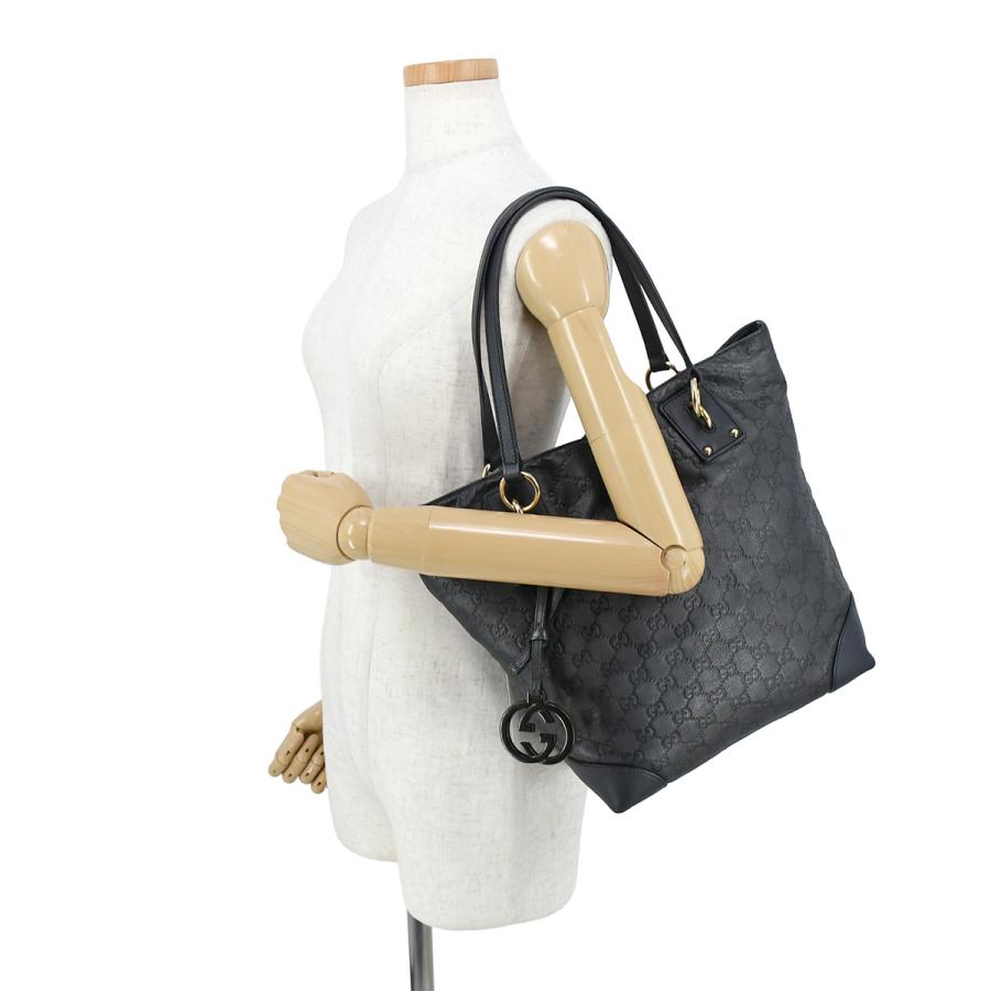 GUCCI グッチ シマ レザー GG ワンショルダー トートバッグ 【公式通販】