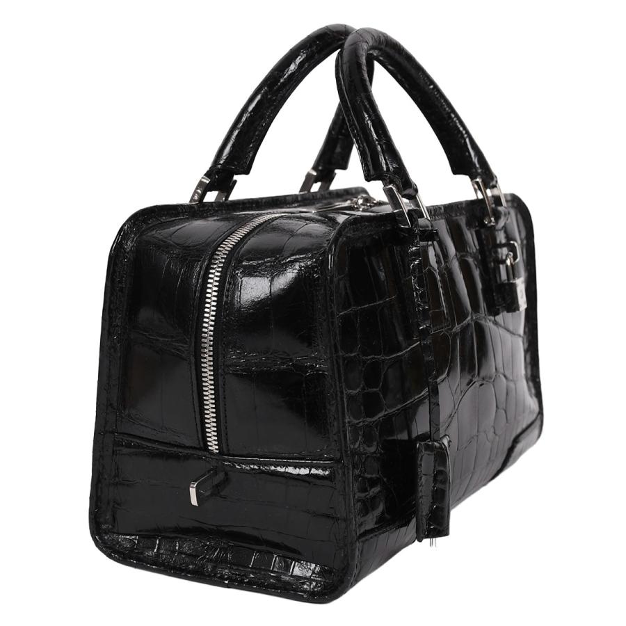 LOEWE（ロエベ） アマソナ28 クロコダイル アナグラム ハンドバッグ
