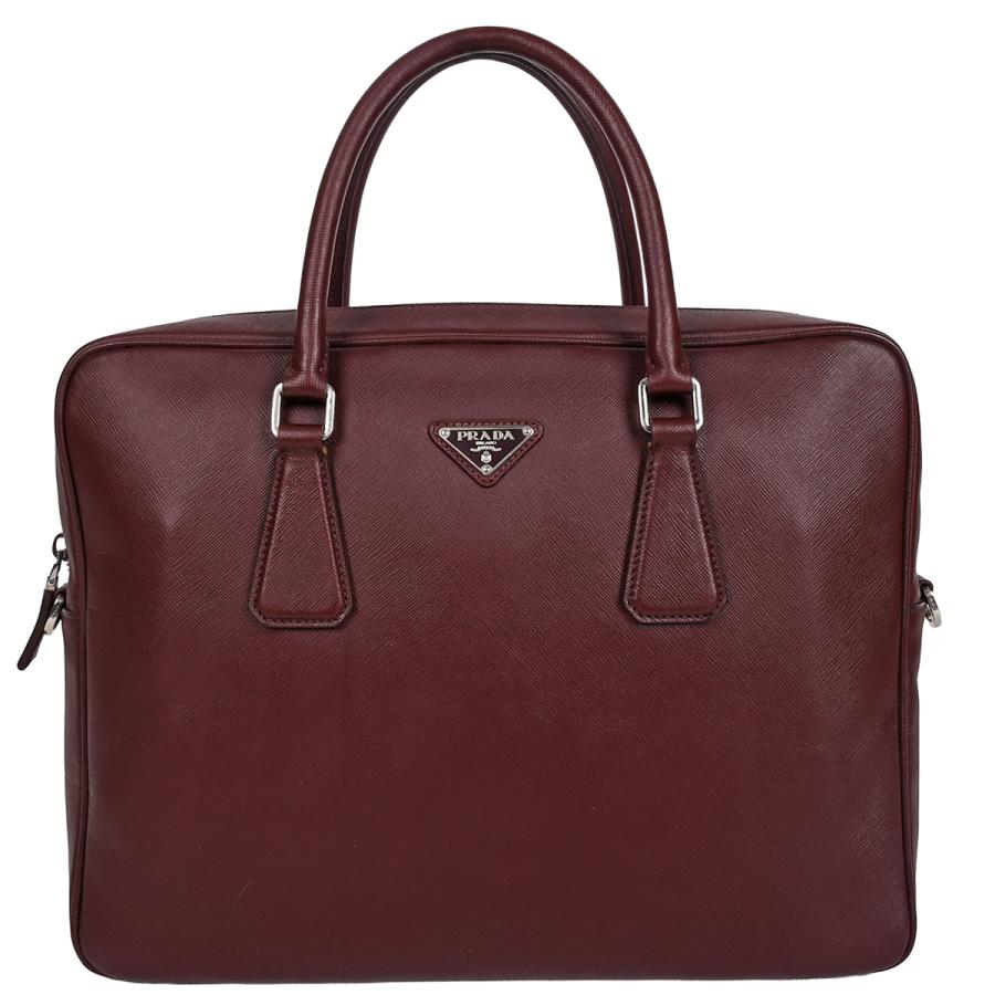 PRADA（プラダ） トライアングルロゴ ブリーフケース ビジネスバッグ