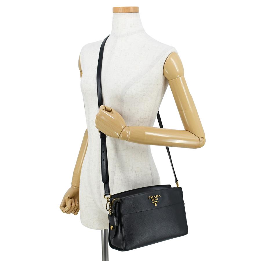PRADA（プラダ） サフィアーノ ショルダーバッグ クロスボディバッグ 