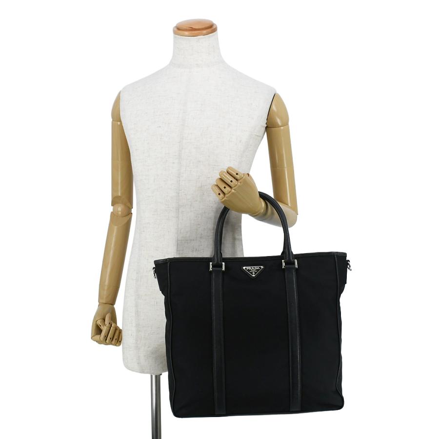 PRADA（プラダ） トライアングルロゴ トートバッグ 2way ショルダー