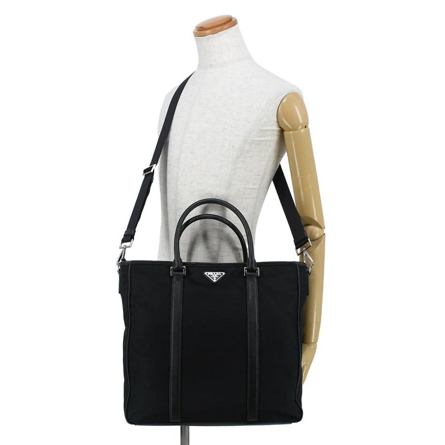 PRADA（プラダ） トライアングルロゴ トートバッグ 2way ショルダー