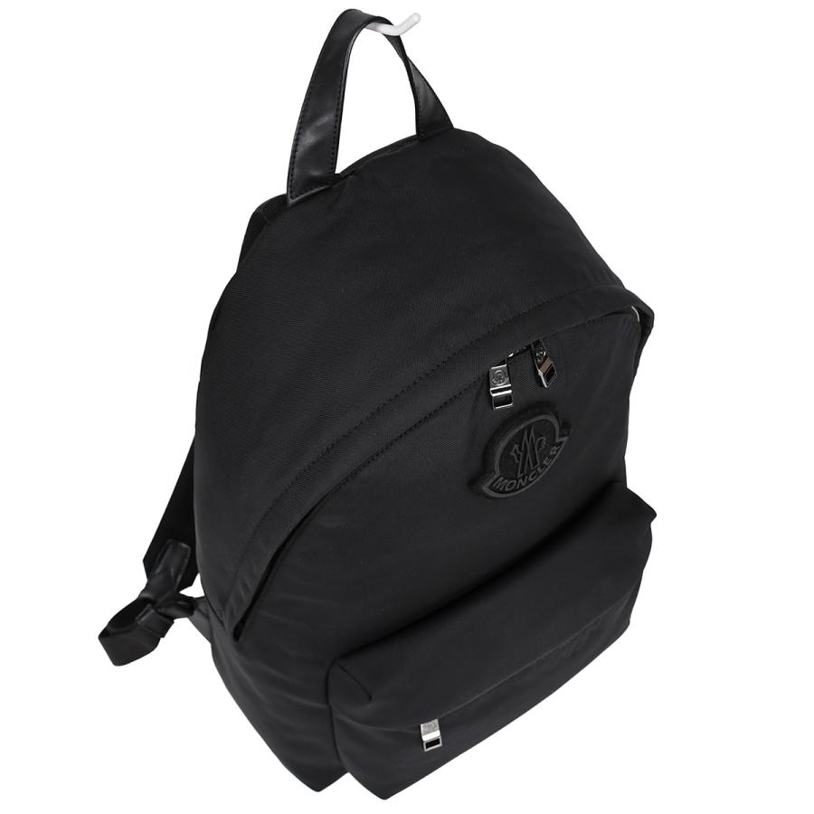【極美品】モンクレール ピエリック 総柄ロゴ 黒 リュックサック バックパック MONCLER（モンクレール） バックパック リュックサック PIERRICK
