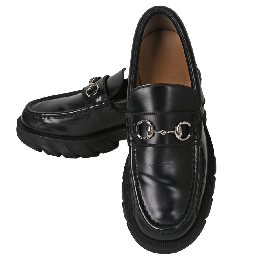 GUCCI（グッチ） ホースビット ローファー ラグソール シューズ 靴