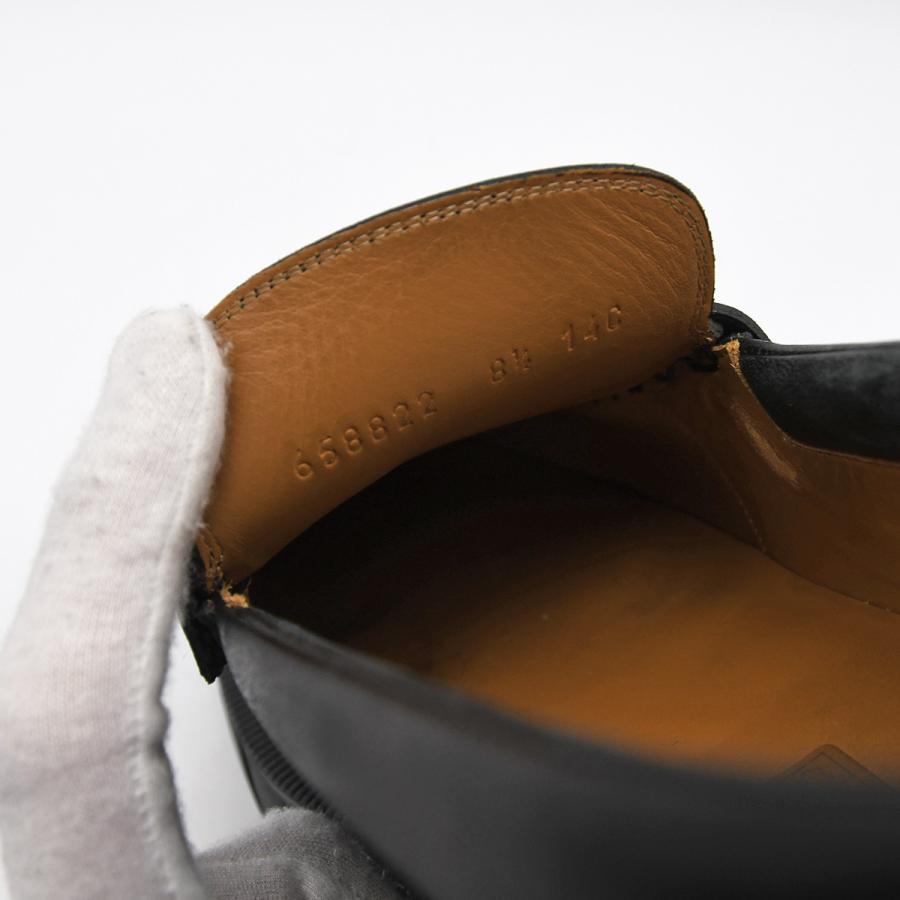 GUCCI ムートン ローファー ホースビット　BROWN 8 GUCCI（グッチ） ホースビット ローファー ラグソール シューズ 靴