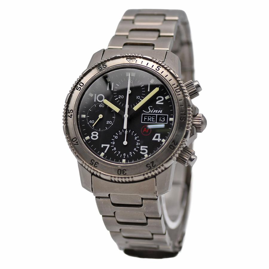 Sinn（ジン） ダイバーズ クロノグラフ オートマティック メンズ 300m
