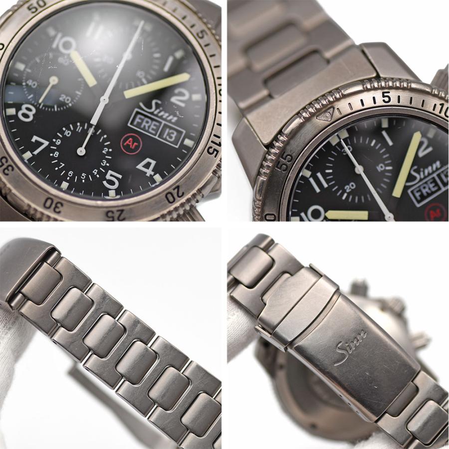 Sinn（ジン） ダイバーズ クロノグラフ オートマティック メンズ 300m