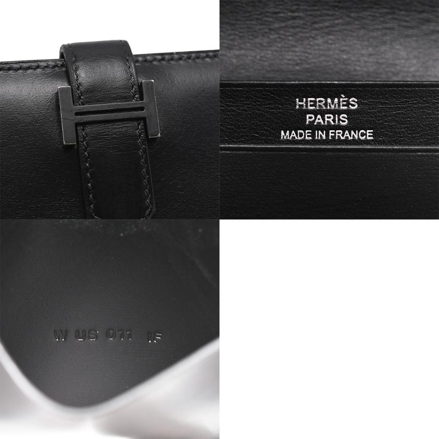 HERMES（エルメス） ベアン ミニ モノクローム カードケース ミニ