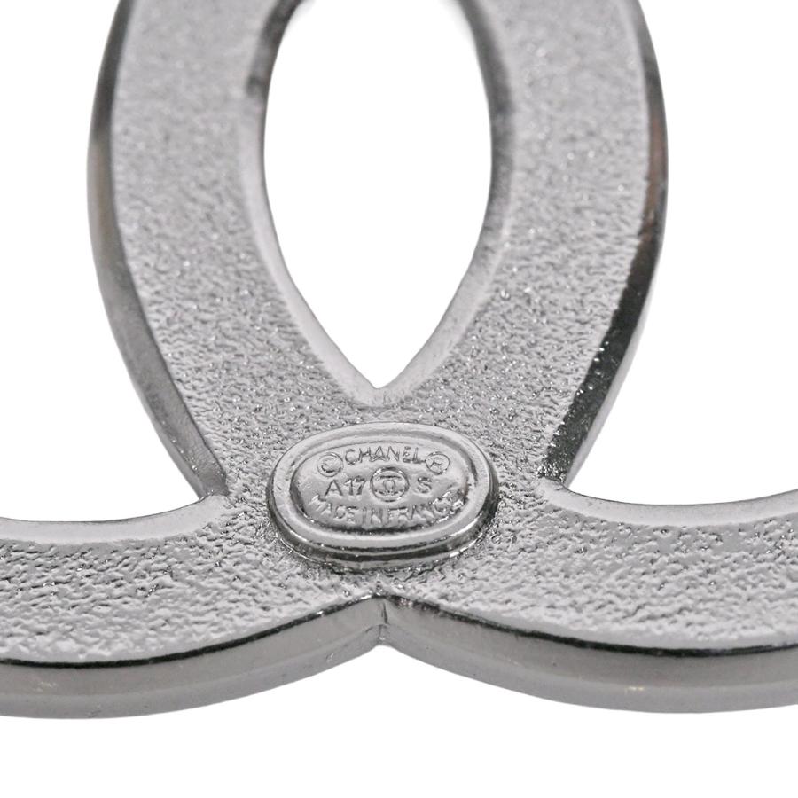 シャネル CHANEL ブローチ ココマーク ピンブローチ A17S アクセサリー 小物 メタル ラインストーン ストラスの画像