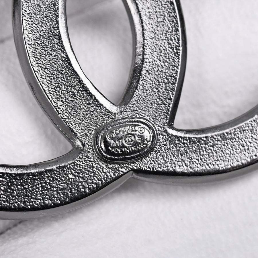 シャネル CHANEL ブローチ ココマーク ピンブローチ A17S アクセサリー 小物 メタル ラインストーン ストラスの画像