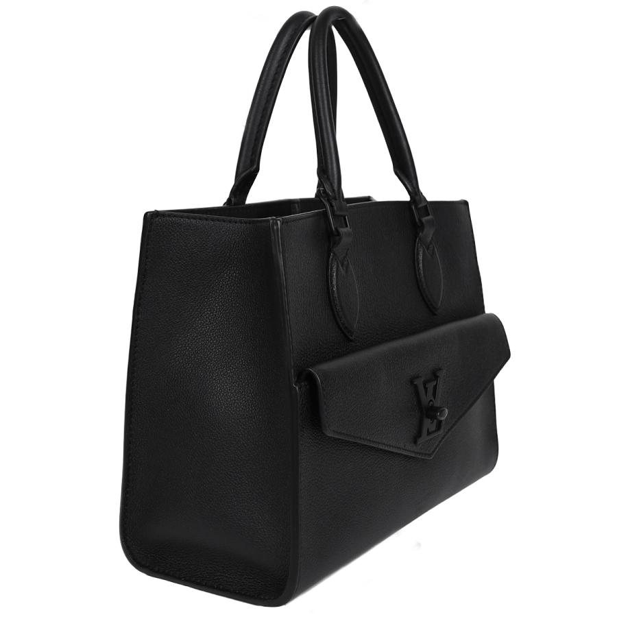 【美品】ルイヴィトン　マイロックミー　トートバッグ　ショルダー　黒　1208 LOUIS VUITTON（ルイ・ヴィトン） ロックミー トート PM ハンドバック