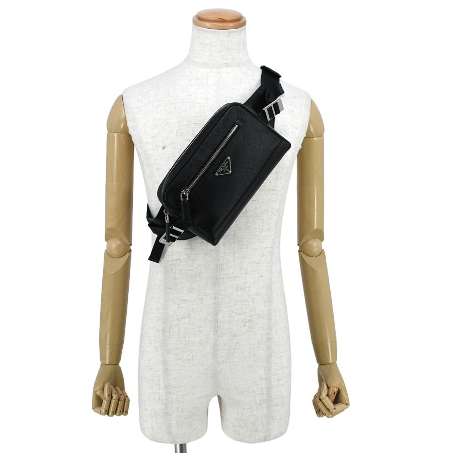 プラダ PRADA ボディーバッグ PRADA（プラダ） トライアングルロゴ ボディバッグ ウエストバッグ