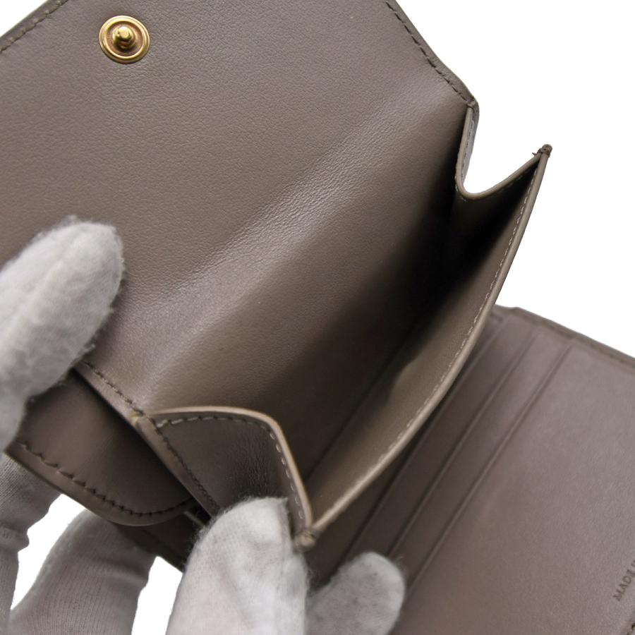 CELINE（セリーヌ） トリオンフ スモール フラップ ウォレット 三