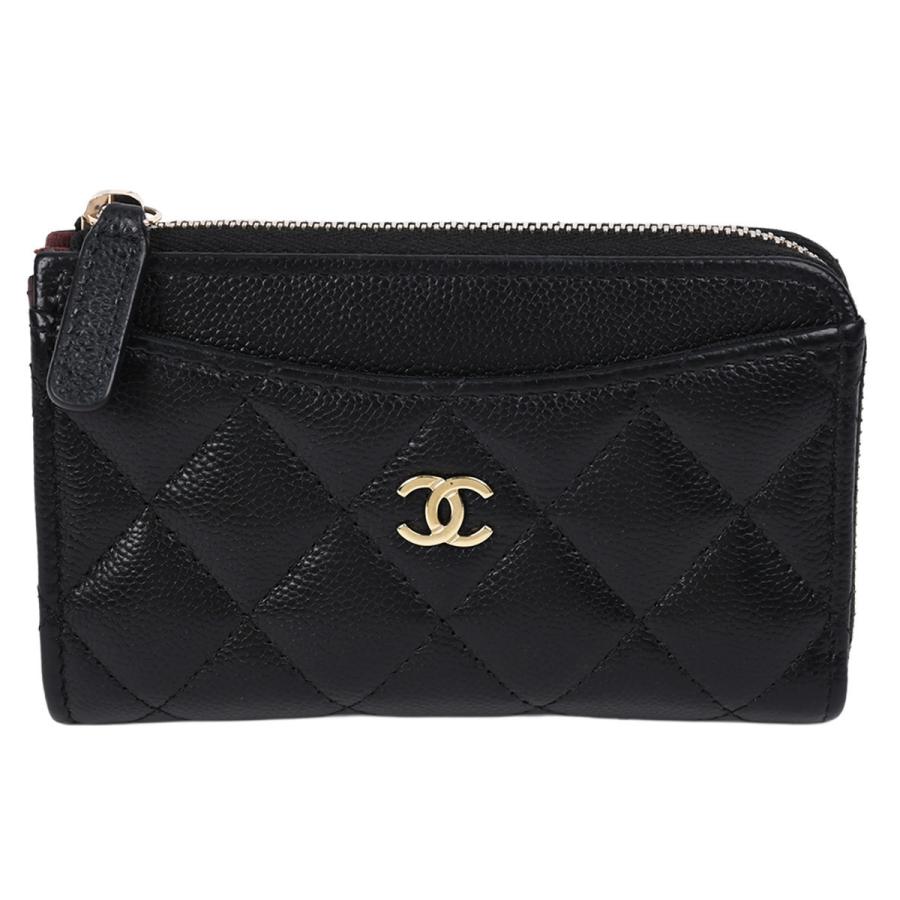 CHANEL クラシック ジップケース キャアビアスキン CHANEL（シャネル） クラシック ジップ カードケース コインケース