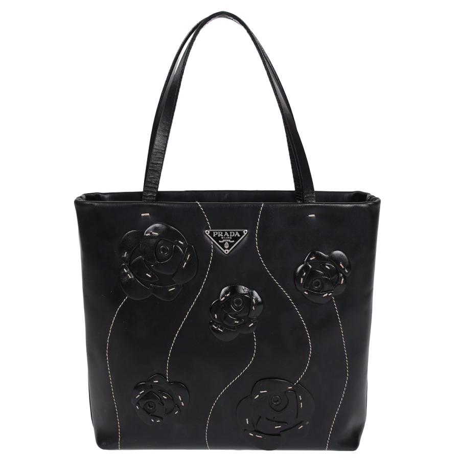 PRADA（プラダ） トライアングルロゴ ハンドバッグ ミニ トートバッグ