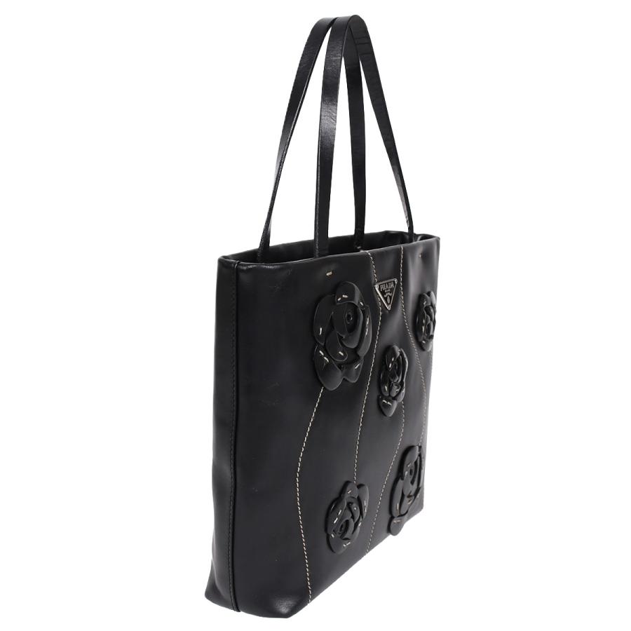 PRADA（プラダ） トライアングルロゴ ハンドバッグ ミニ トートバッグ