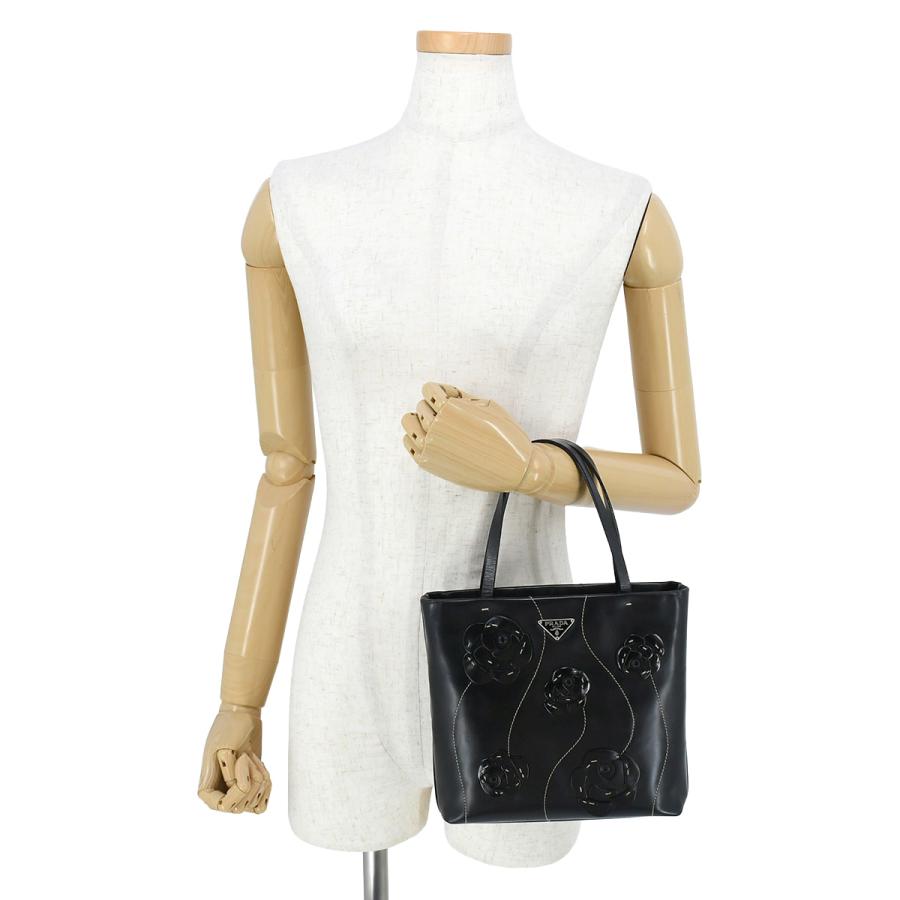 PRADA（プラダ） トライアングルロゴ ハンドバッグ ミニ トートバッグ