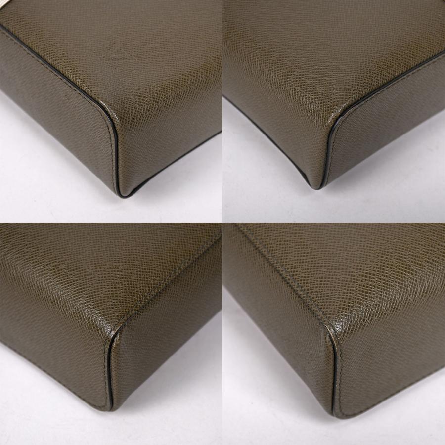ルイヴィトン LOUIS VUITTON アントン メッセンジャー PM ショルダーバッグ クロスボディバッグ ストライプ タイガ レザー カーキ グリーン M34413_8