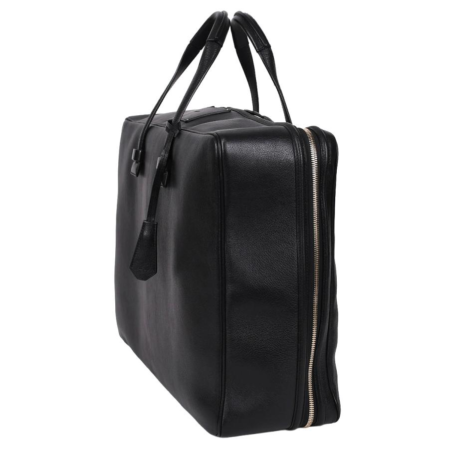 トムフォード TOM FORD ボストンバッグ トラベルバッグ 旅行バッグ 出張 メンズ レディース レザー ブラック 黒 ゴールド金具