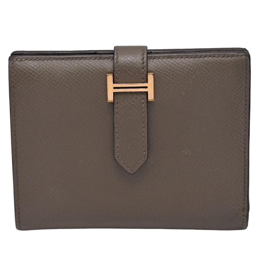 HERMES（エルメス） ベアンコンパクト 二つ折り 財布 コンパクト 