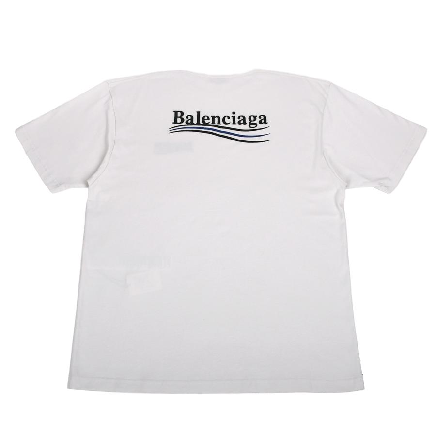 BALENCIAGA（バレンシアガ） キャンペーンロゴ 刺繍 バックロゴ 半袖