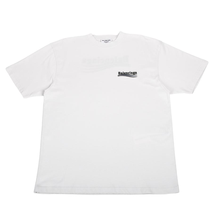 BALENCIAGA バレンシアガ デムナ期 ロゴネック Tシャツ ホワイト