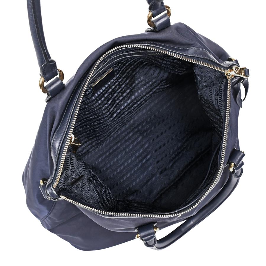 PRADA（プラダ） メタルロゴ 2way トートバッグ ショルダーバッグ