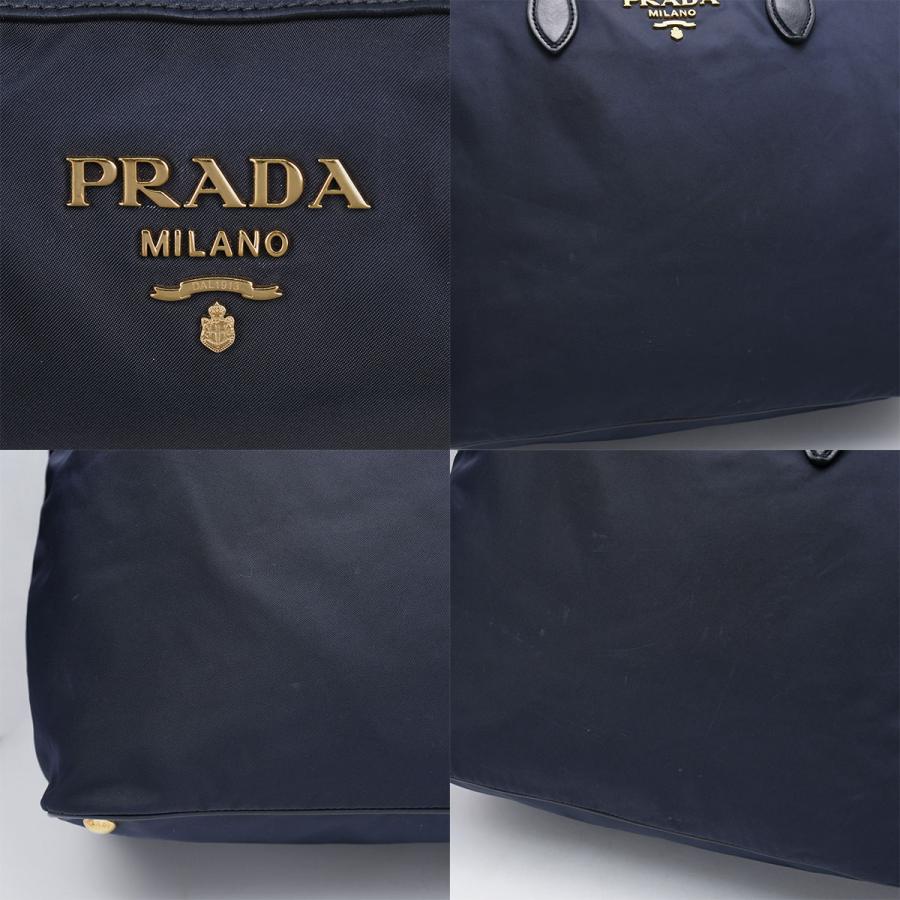 PRADA（プラダ） メタルロゴ 2way トートバッグ ショルダーバッグ